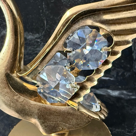 Swan with Crystal Figurine - Picture 3 of 13